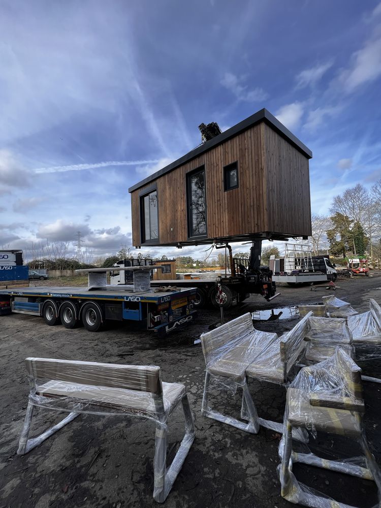 Casas pré-fabricadas T0 e T1 ( 15 m² )