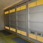 contêiner de transporte HVC de 20 pés