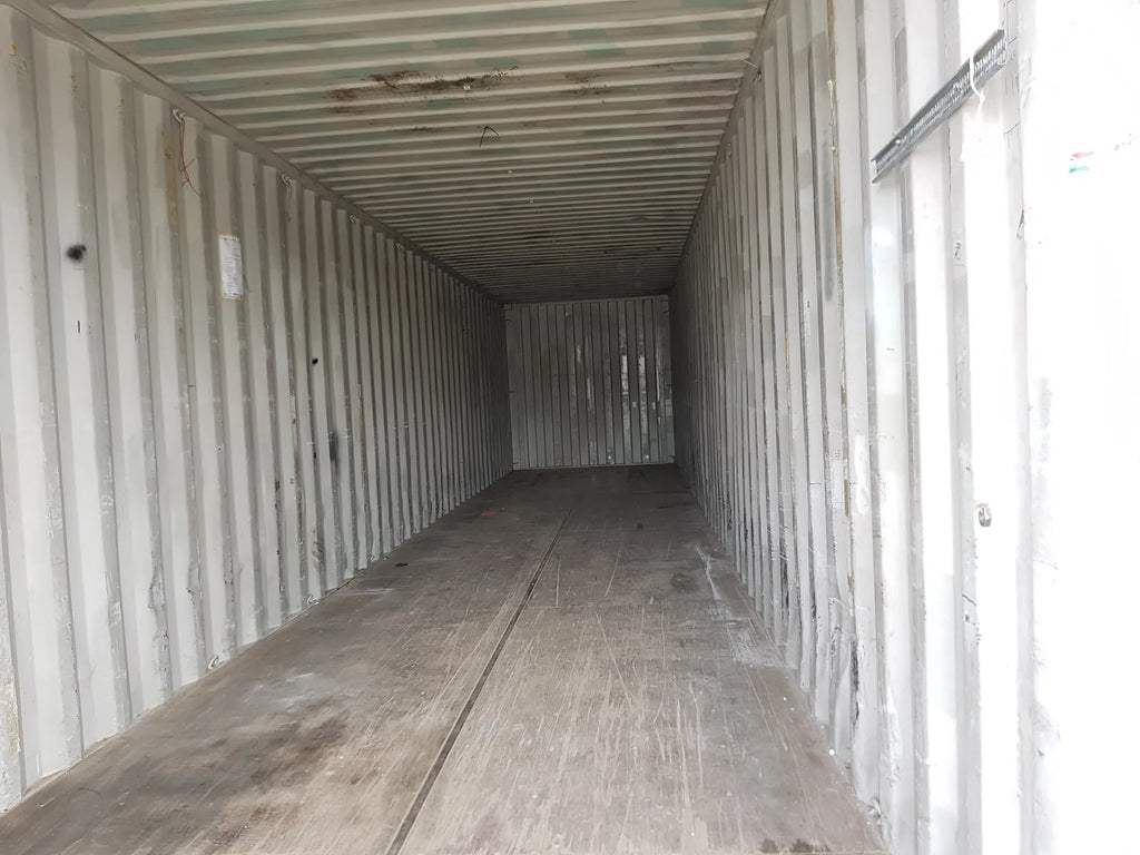 Primeira viagem de contentor de 40 pés.