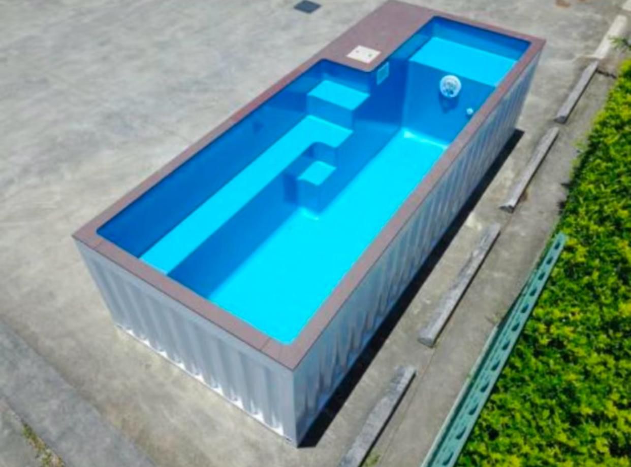 Piscina de 6 metros acima do solo