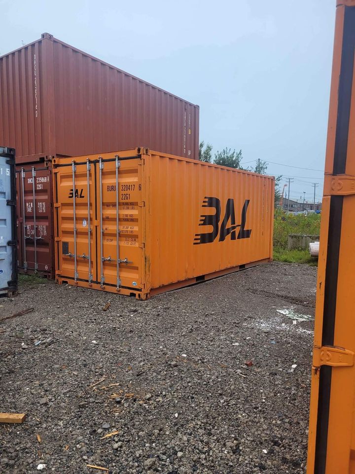 Container 20 Pés Laranja