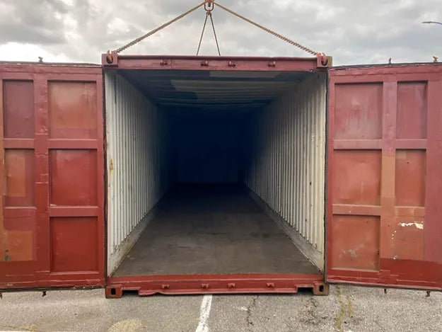 Contentor de transporte de primeira viagem de 40 pés HJF.