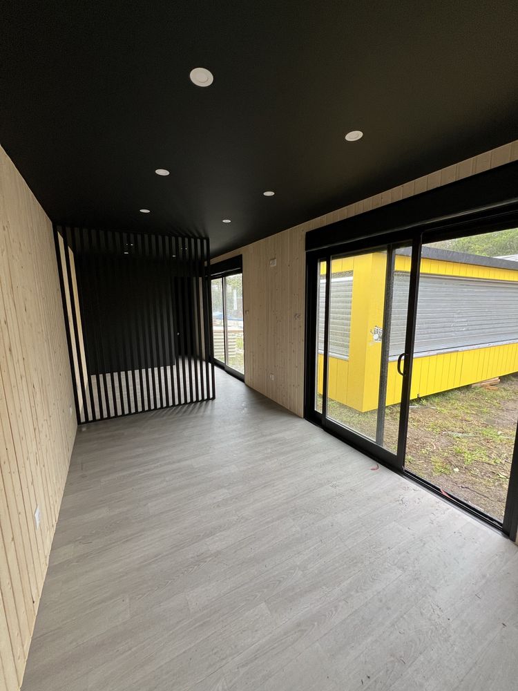 Casas pré-fabricadas T0 e T1 ( 15 m² )