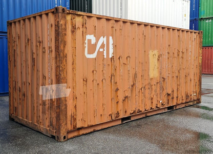 contêiner 20 pés usada LPT
