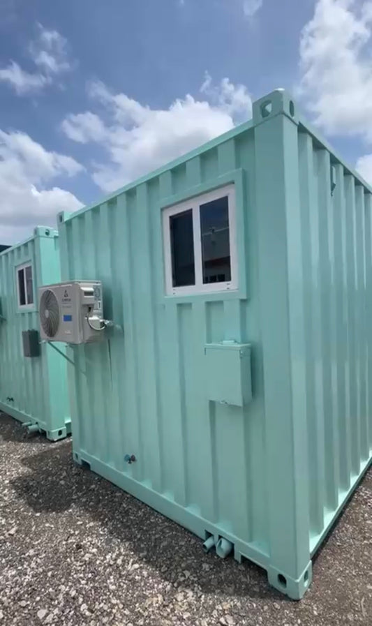 contenedor modificado de 20 pies