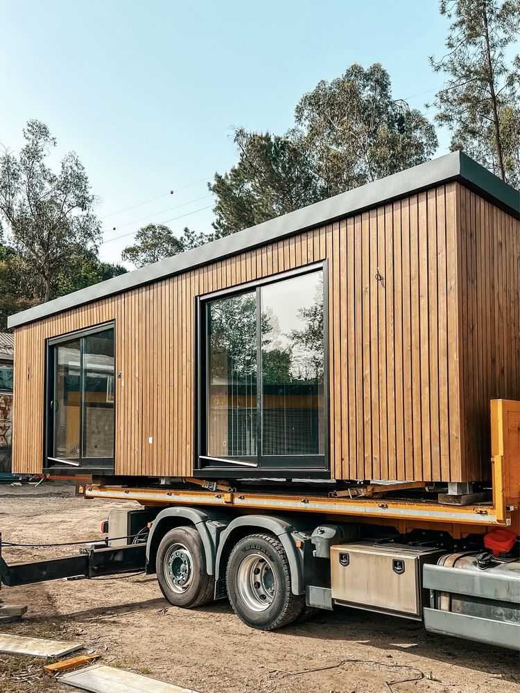 Casas pré-fabricadas T0 e T1 ( 15 m² )