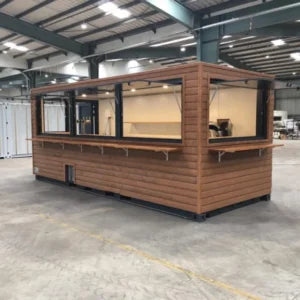 CONTENEUR CAFÉTÉRIA DE 20 PIEDS