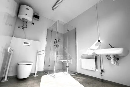 Contentor sanitário de 7,35 m²