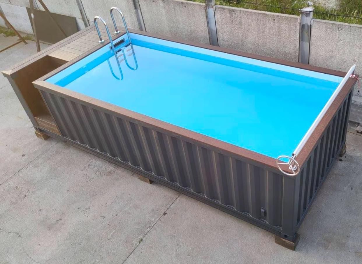 Piscina de 6 metros acima do solo