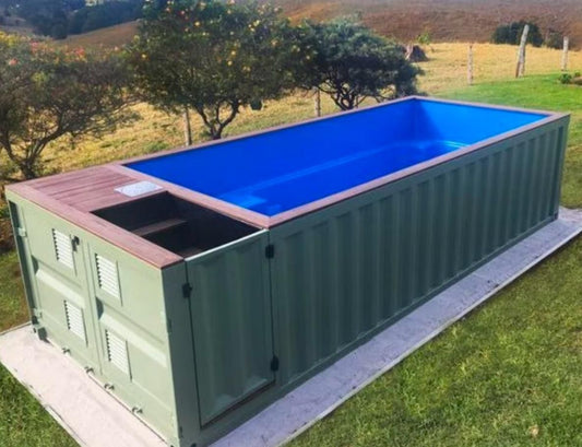 Piscina de 6 metros acima do solo