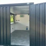 Contentor marítimo convertido em bar/snack-bar (4x2m)