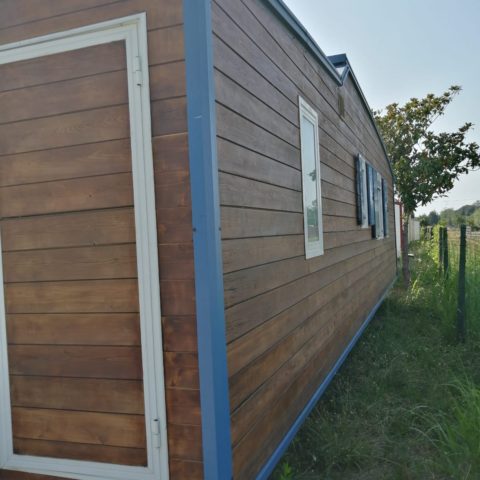 CASA MÓVEL USADA, PRÉ-FABRICADA SOBRE RODAS 10X4 (40MK) T2
