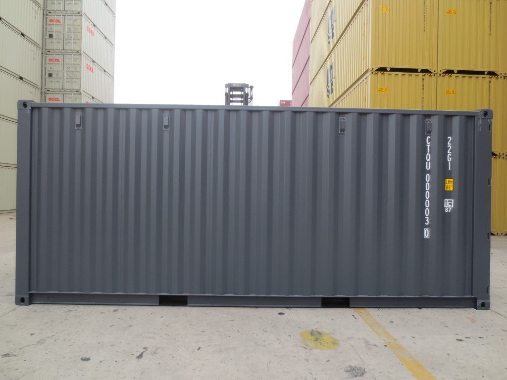 Container 20 Pés Cinza 1ª viagem NN