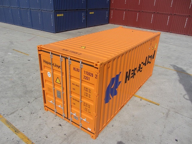Container 20 Pés Laranja